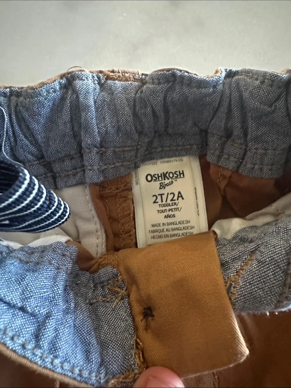OshKosh B'gosh Tan Stretch Chino Pants